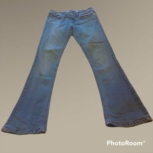 Vintage Seven7 jeans with stretch, 9” rise, size 10.